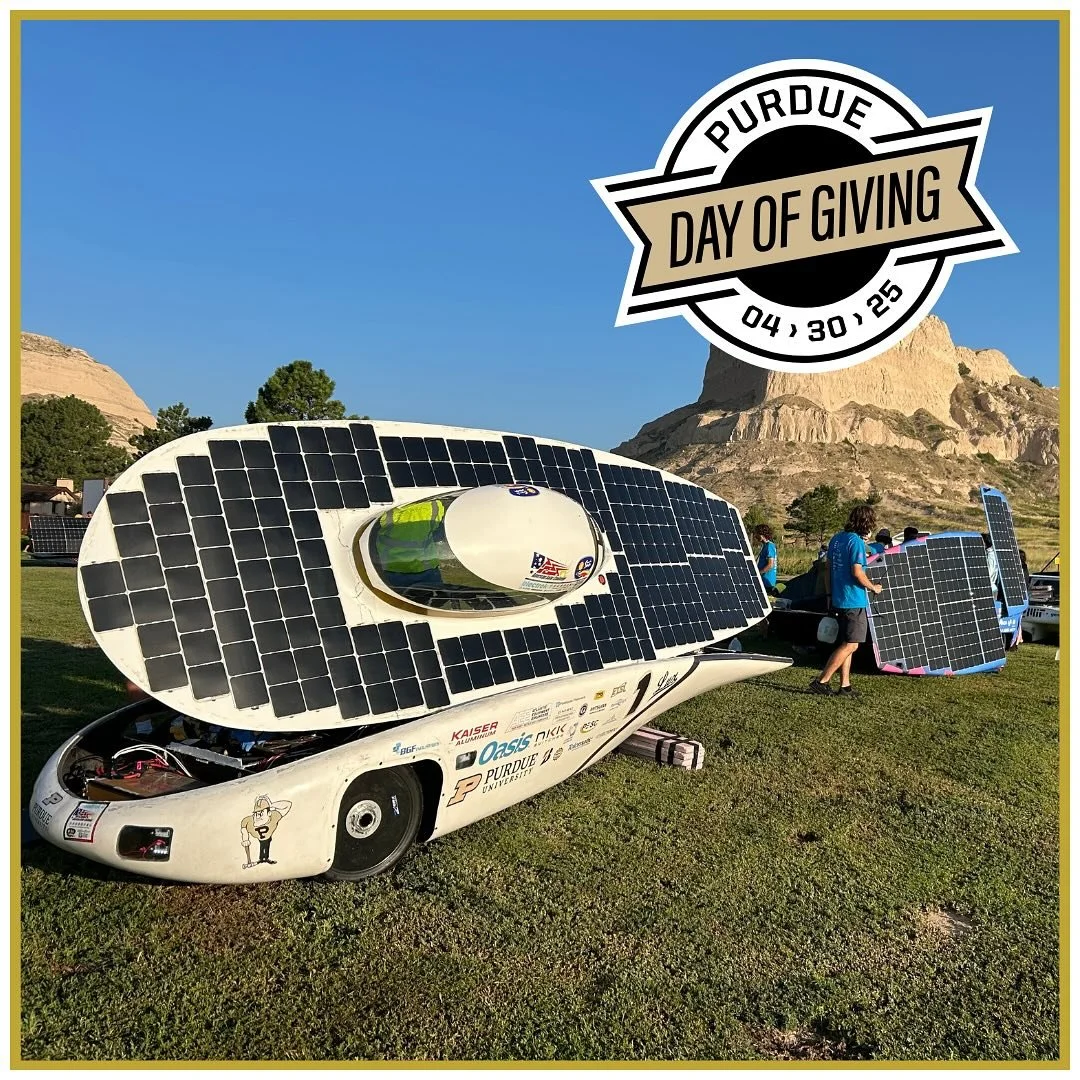 Purdue Day of Giving is tomorrow, 4/30/2025! Purdue Day of Giving is a chance for clubs to raise money to innovate. Please consider donating!
#purduedayofgiving