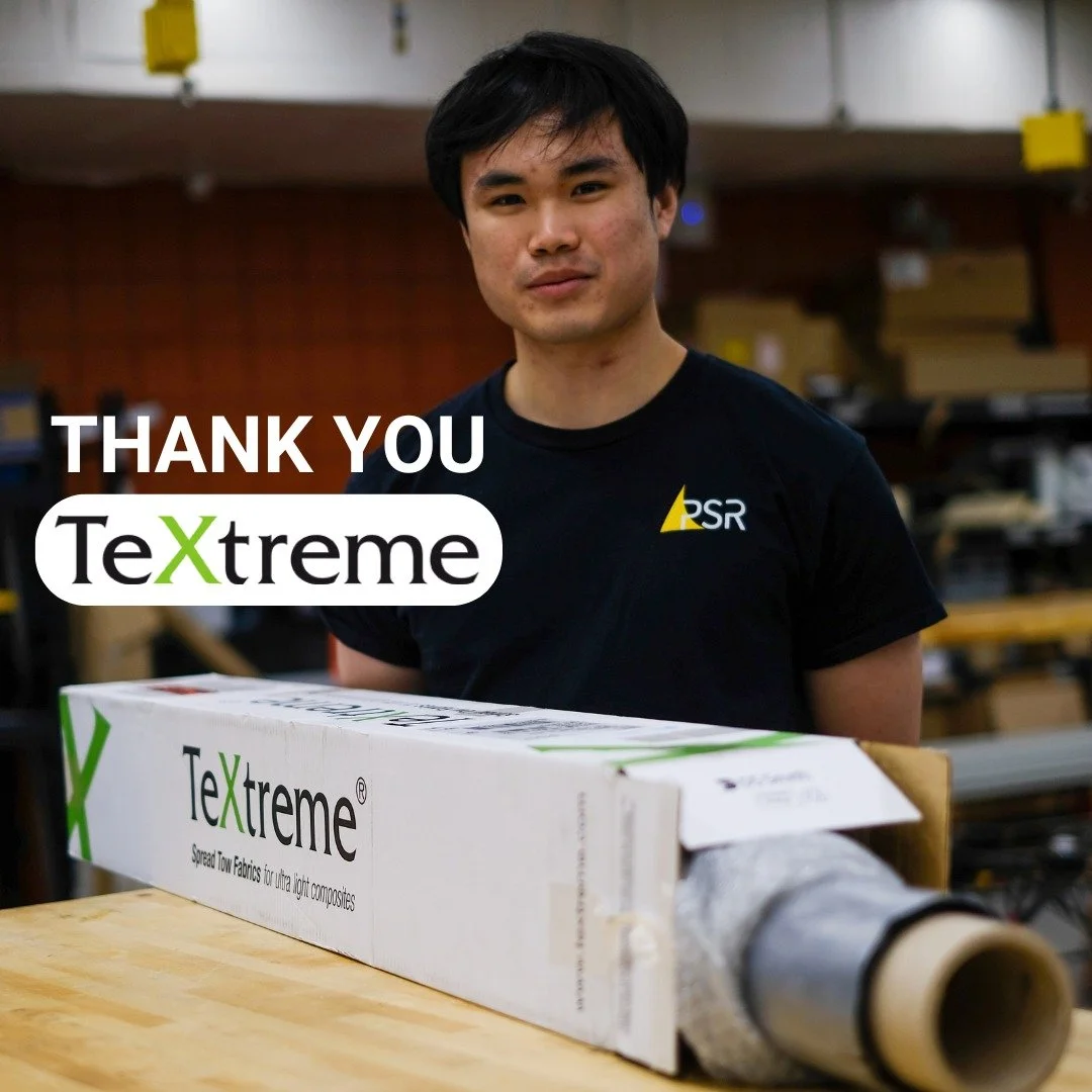 We’re incredibly grateful to @textremetechnology for their generosity! Their generous contribution of advanced spread tow carbon fiber helps us create a stronger, lighter aeroshell for our solar car. With their partnership, we're one step close