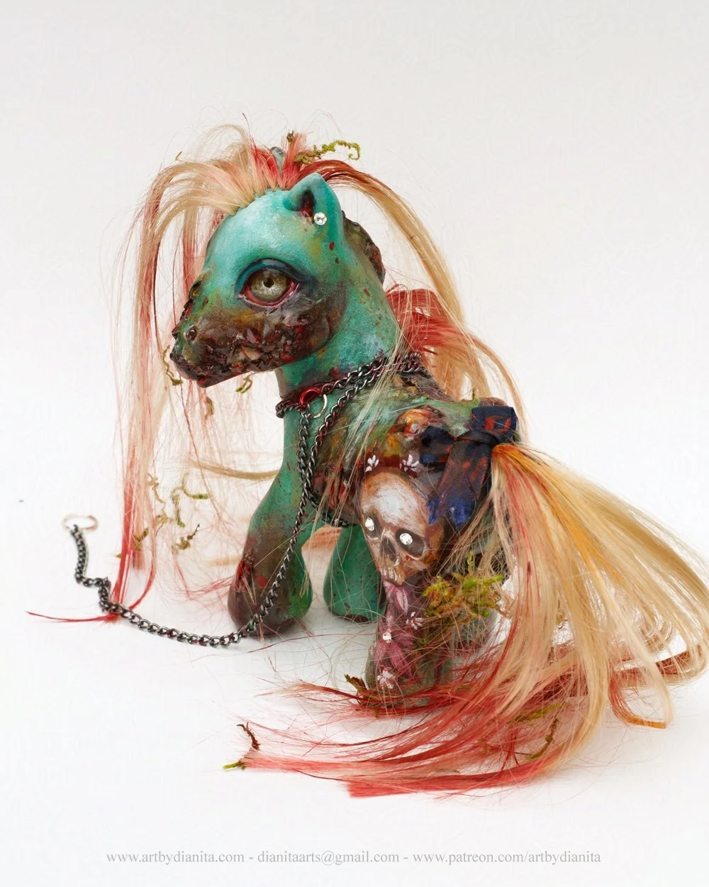 Crazy Lily - a custom zombie pony — DIANITA
