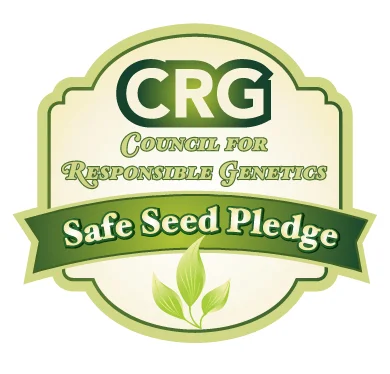 Safe Seed Pledge, no GMO's
