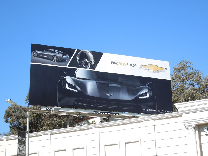 Corvette billboard.