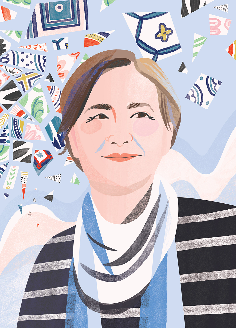 Ada Colau, by Libby VanderPloeg, for Got A Girl Crush Issue 6