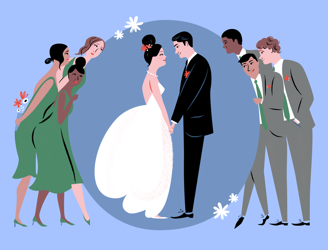 Заметив брак. Свадьба иллюстрация. Жених и невеста. Свадьба мультяшные. Невеста мультяшная.