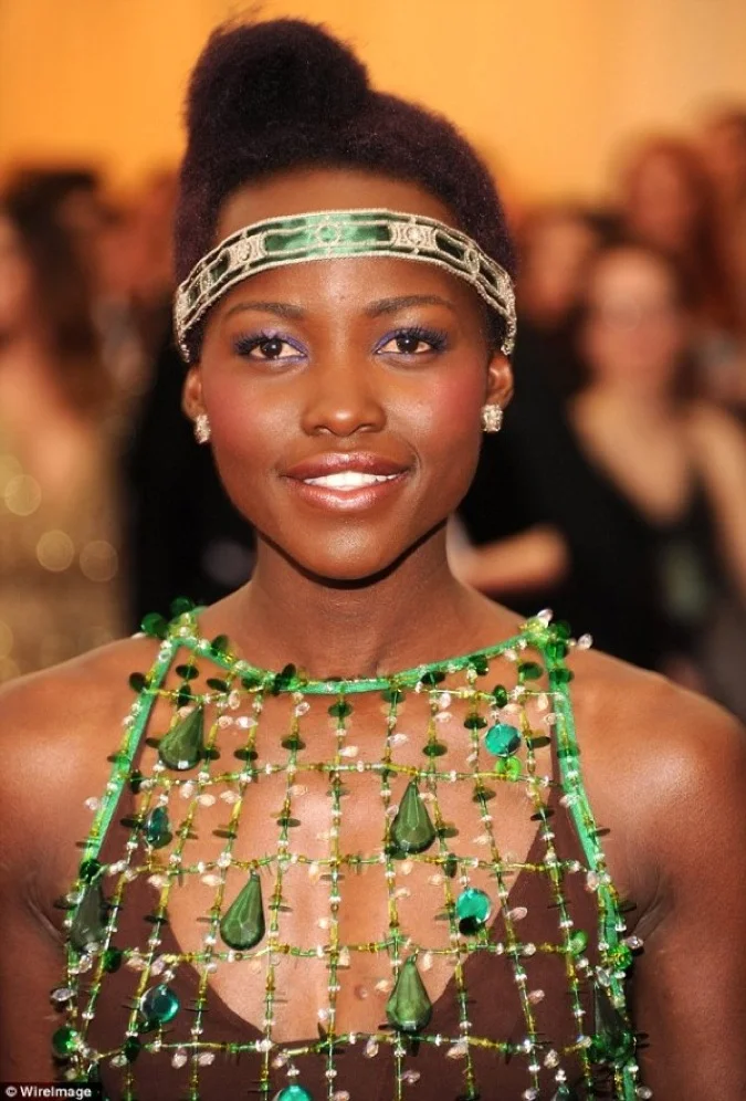 Lupita Nyong’o at the Met Gala 2014