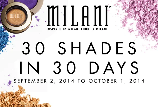 Milani’s 30 Shades in 30 Days Giveaway