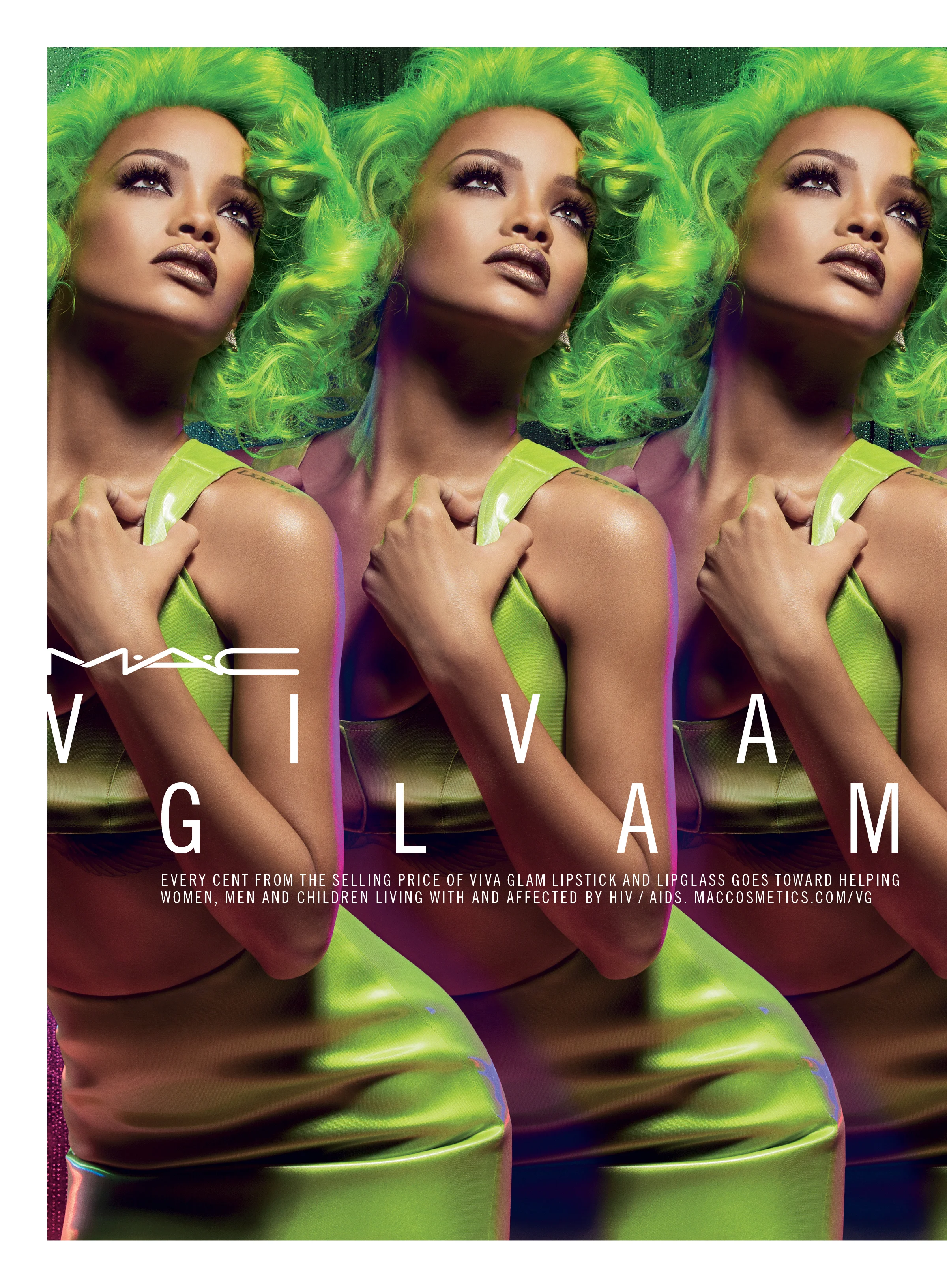 Rihanna’s New Viva Glam Campaign
