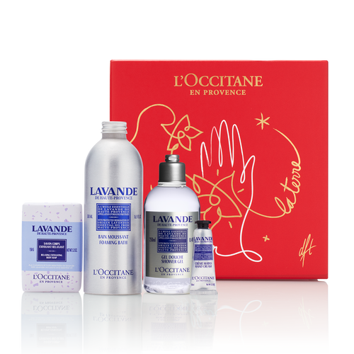LOCCITANE Lavender Gift Set skincare bath