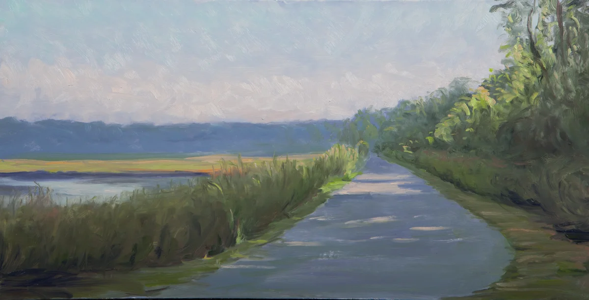 # 84 Neponset Bicycle Path 12" x 23.5" Dorchester, MA