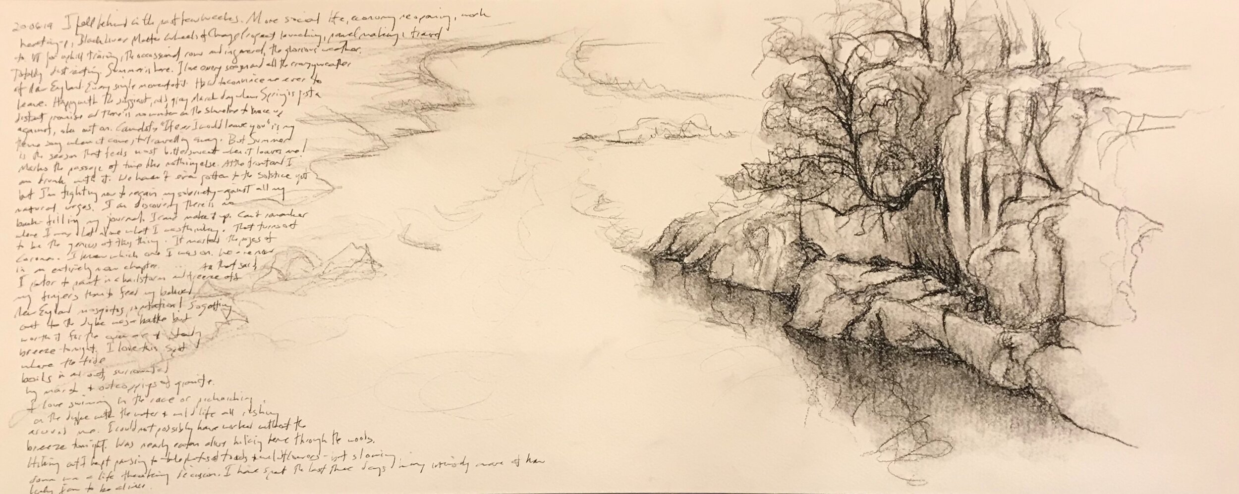 20-06-19  Northeast side of the Dyke  Charcoal on Paper  8 x 20 inches.jpg
