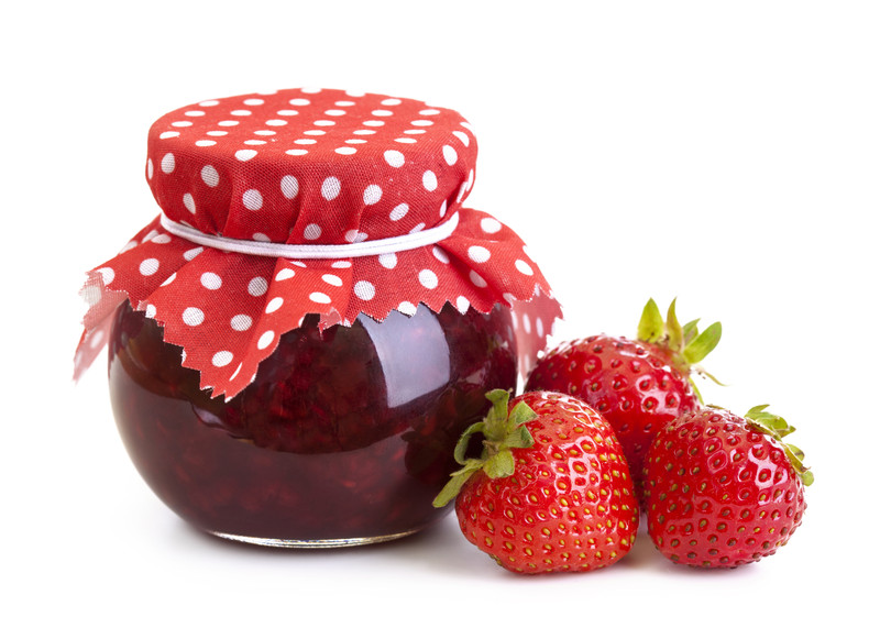 Homemade Strawberry Jam With Stevia