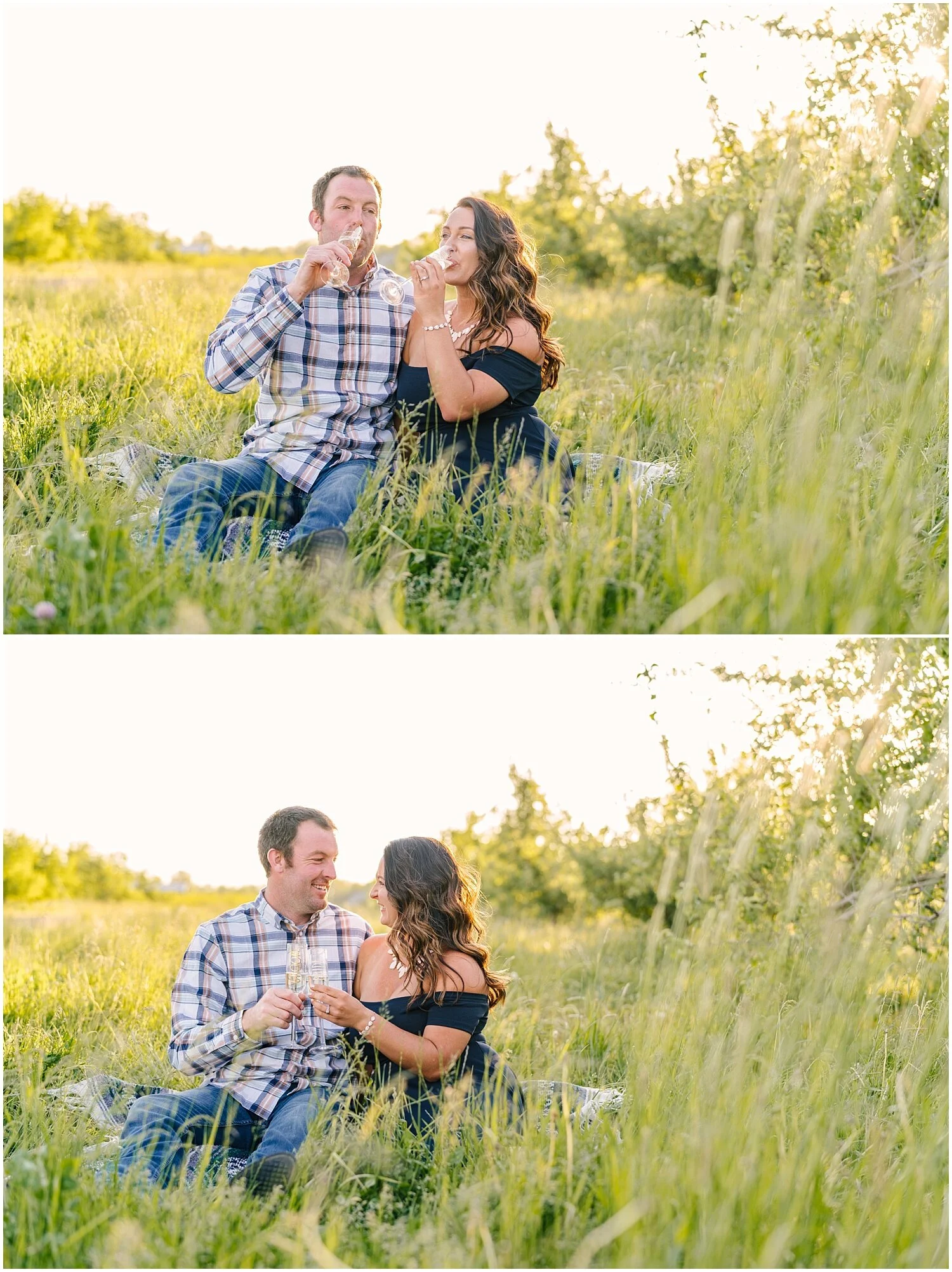 Partyka Farms Engagement Session Rochester, NY Wedding Photographer