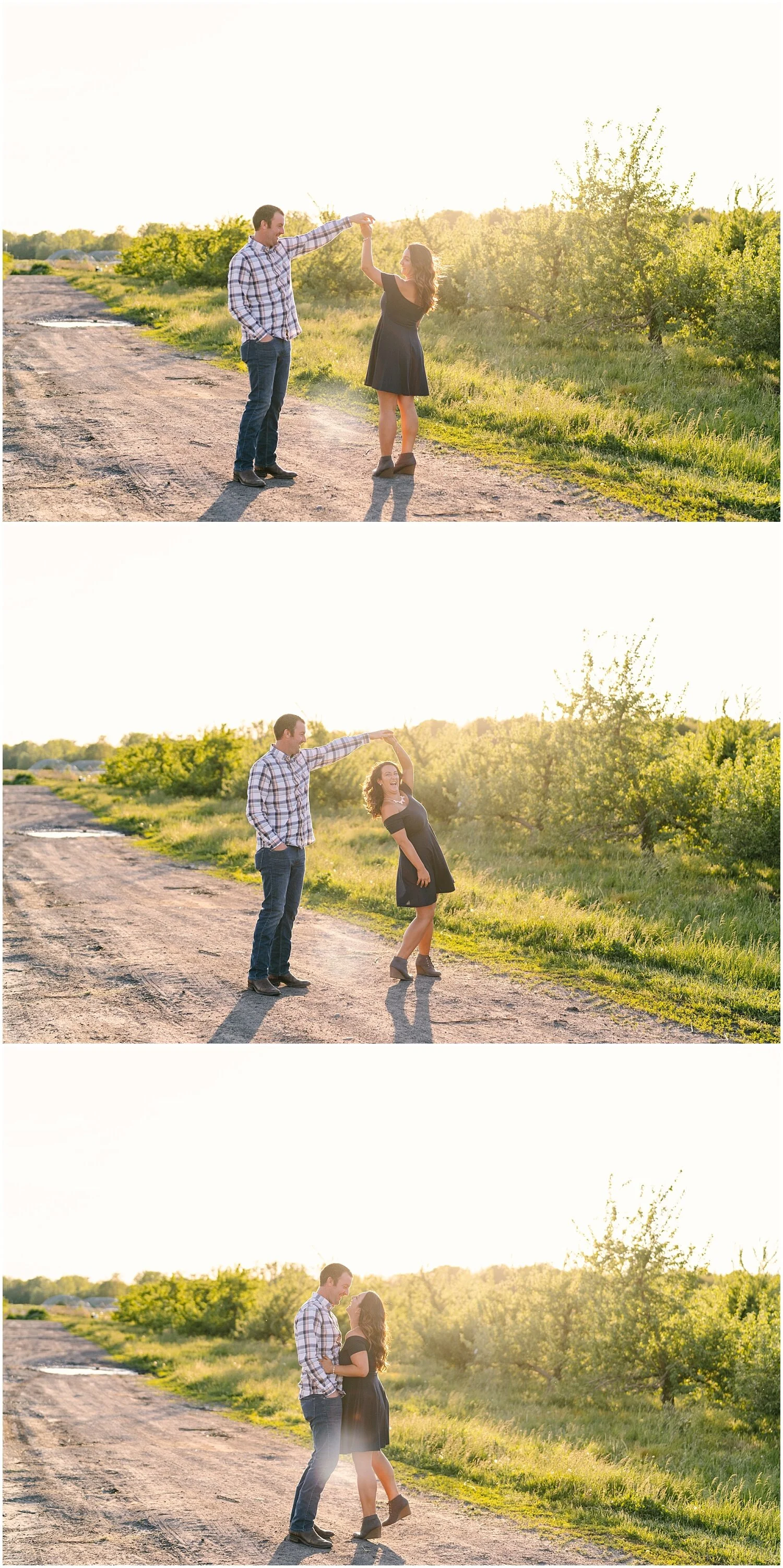 Partyka Farms Engagement Session Rochester, NY Wedding Photographer