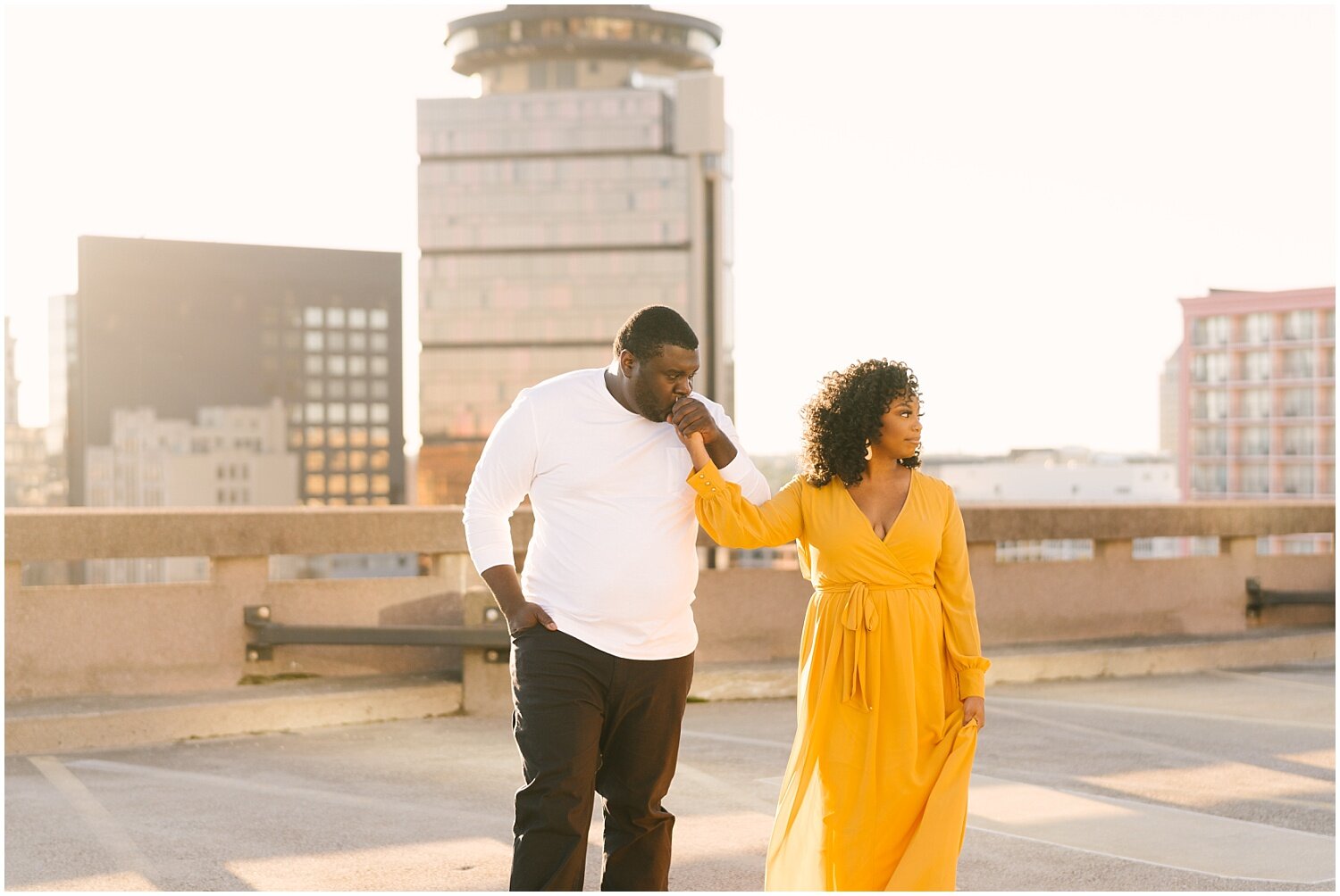 downtown+rochester+parking+garage+engagement+session+Rochester+wedding+photographer (4).jpg