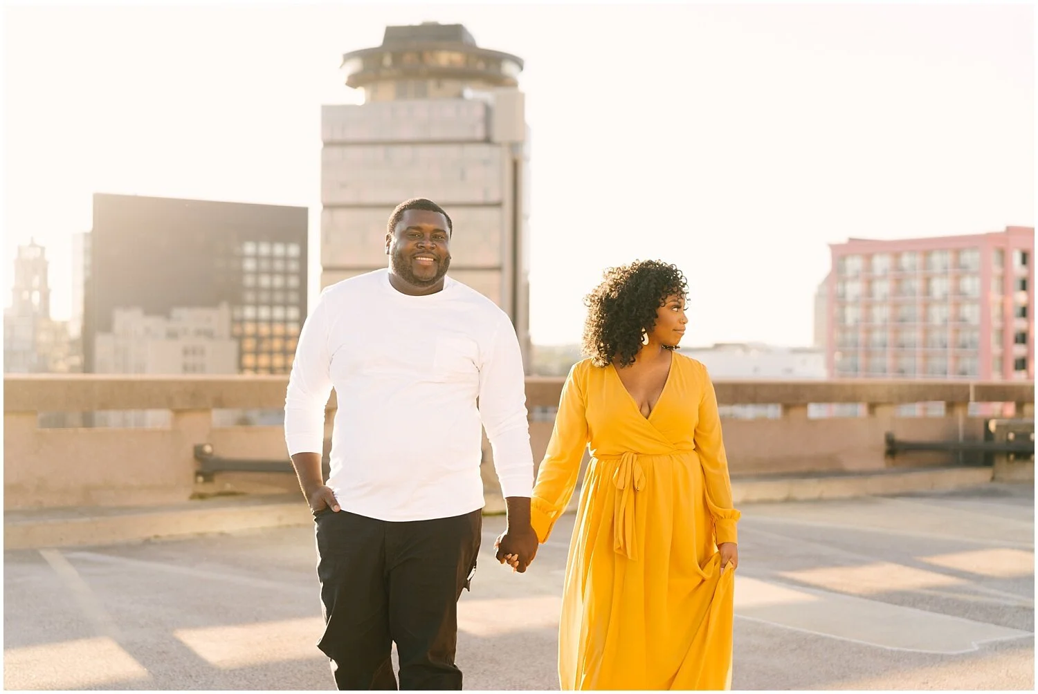 downtown+rochester+parking+garage+engagement+session+Rochester+wedding+photographer (5).jpg