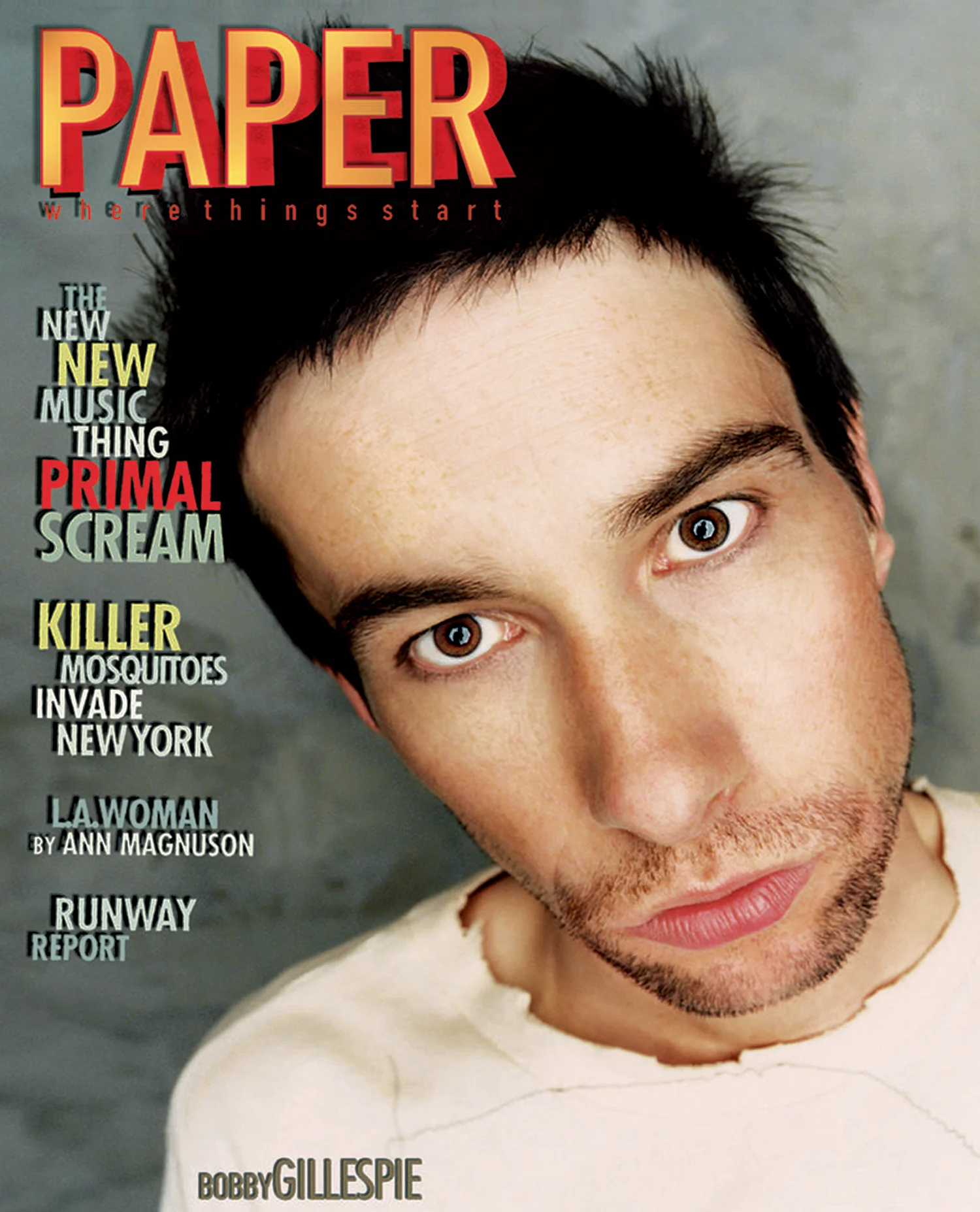 Primal Scream / Paper Magazine