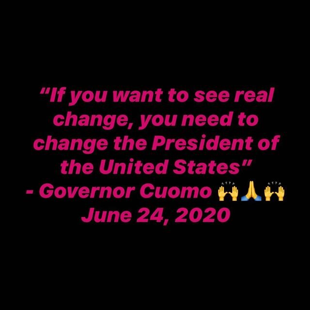 YES HE SAID IT! Thank u @nygovcuomo 💕 #fucktrump #governorcuomo