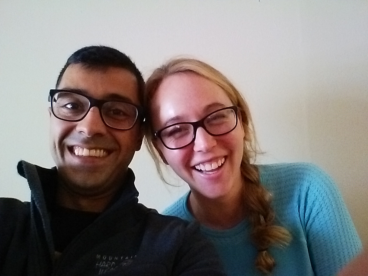 Mo Bhasin '15 and Lauren Anderson '15