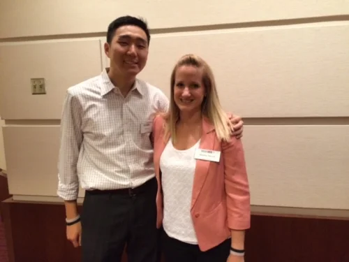  John Choi and Jen Phillips
