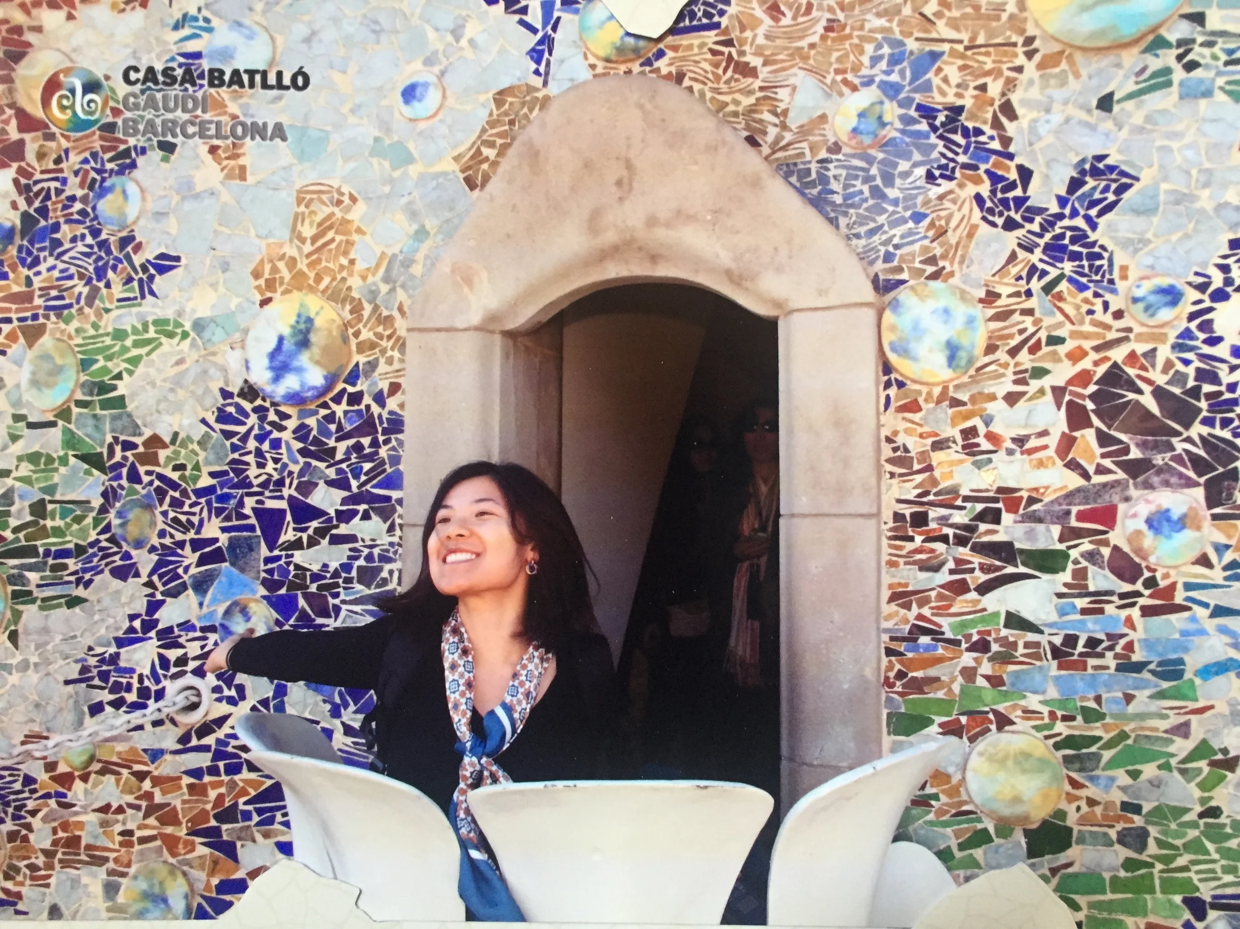 Rebecca Chen Ruan '15 in Barcelona