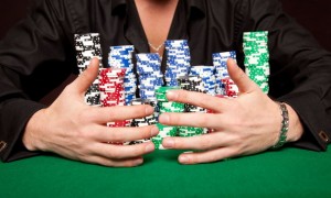 Just do it. Don't even look at the cards.