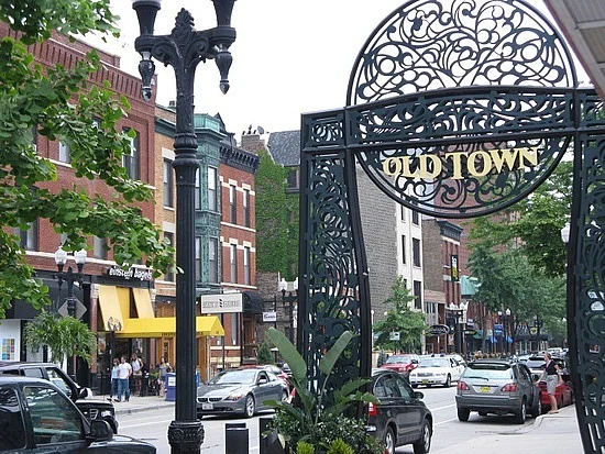 The gate to Old Town