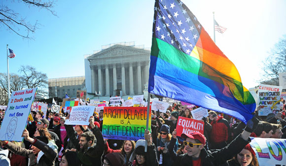 Same-sex marriage was approved in June 2015.
