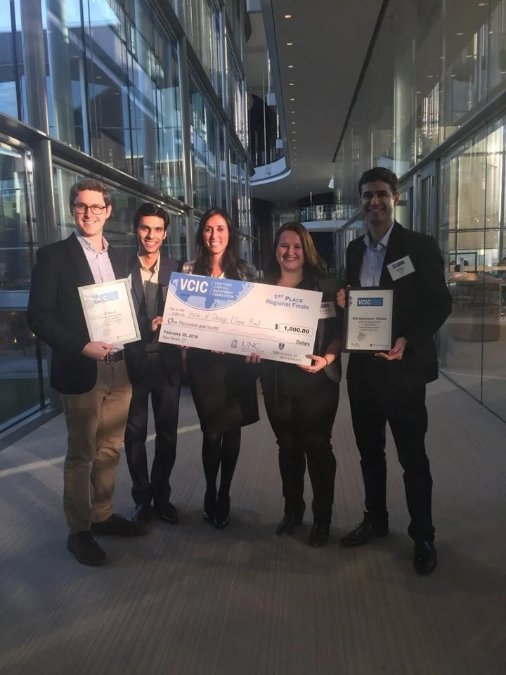 From left to right: Mitch Kirby, Hoshrav Patel, Alyssa Jaffee, Lauren Mifflin and Arif Cam.