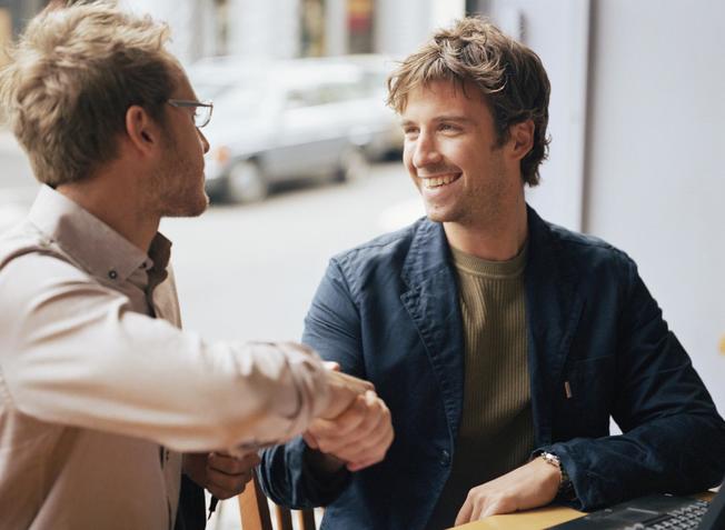 Don't be shy...go out and meet someone new today!