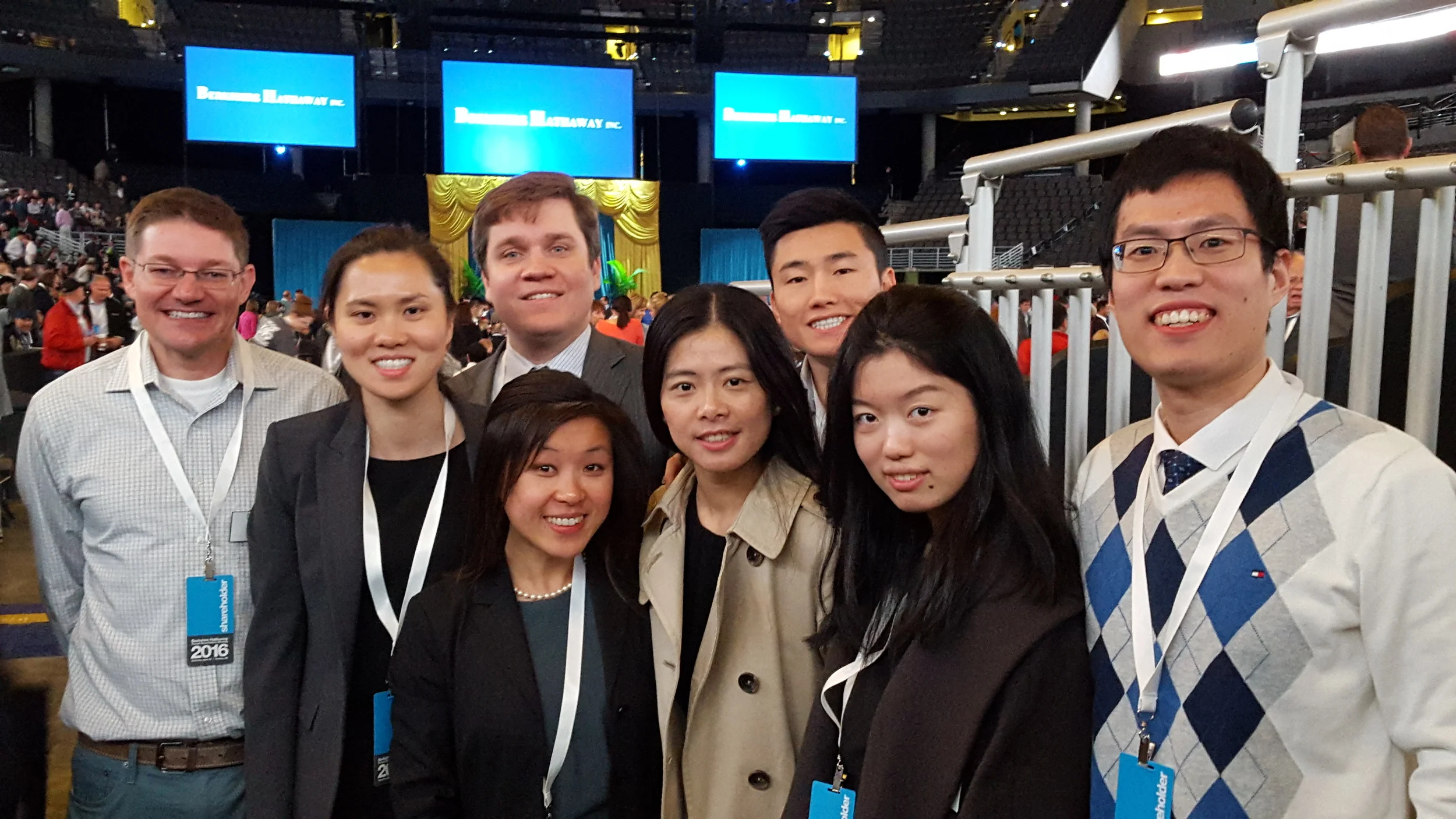 Investment Club members got an exclusive opportunity to witness the activity on the ground floor at the Berkshire Hathaway Annual Shareholders meeting.