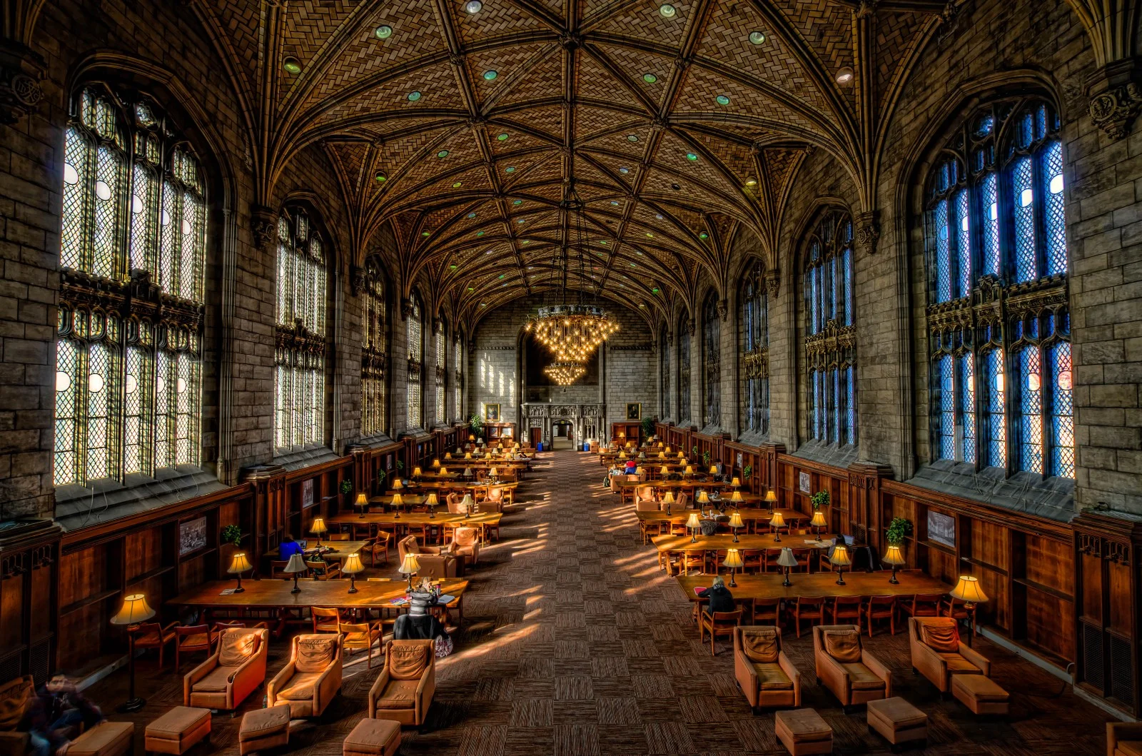 The Harper Library at the University of Chicago