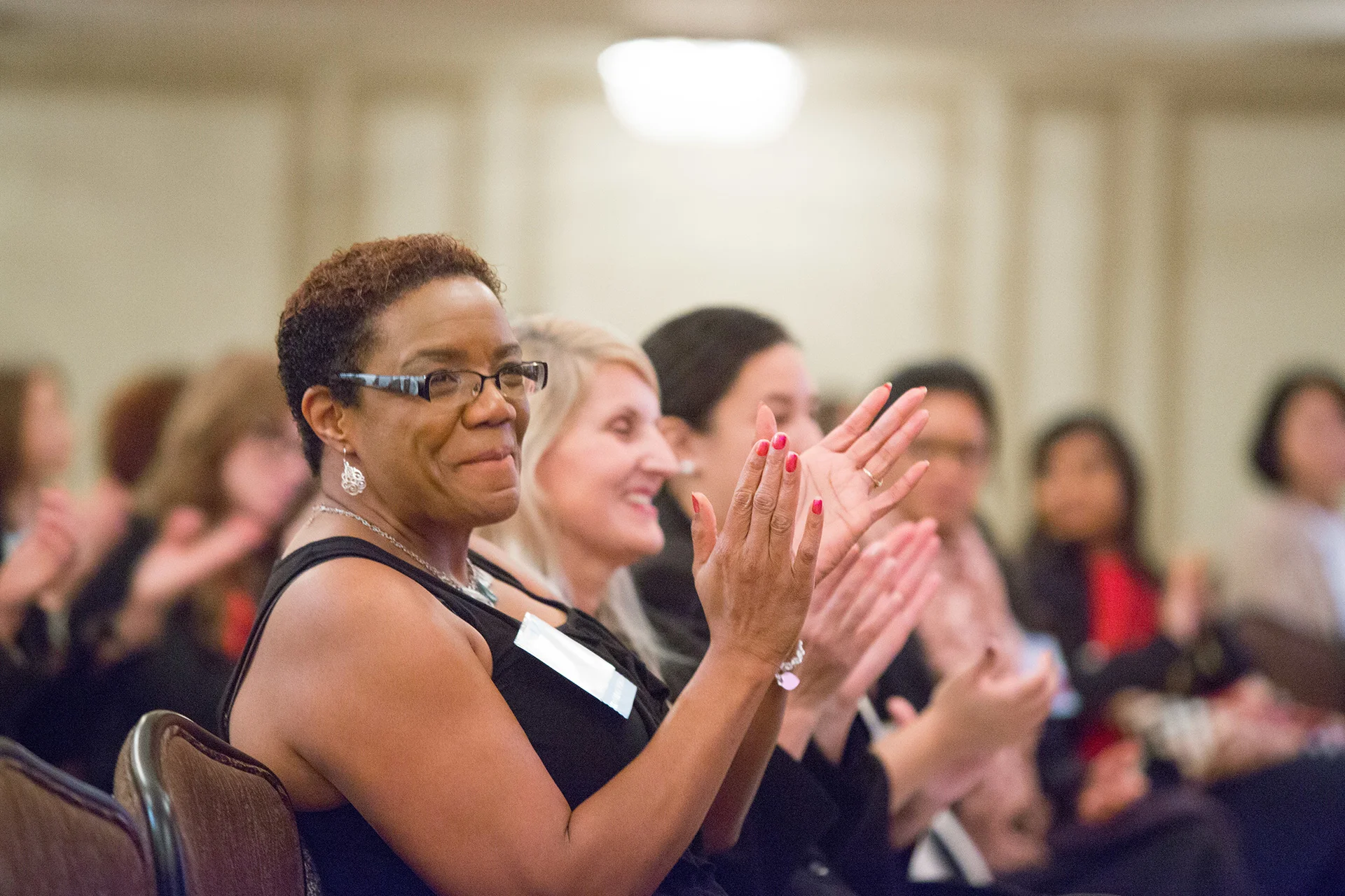 Showing strong attendance and support, over 900 women registered for the Booth Women Connect Conference.