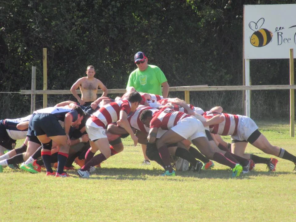 Booth Rugby team competes hard in Austin, TX during the 'Fall Brawl' 2016