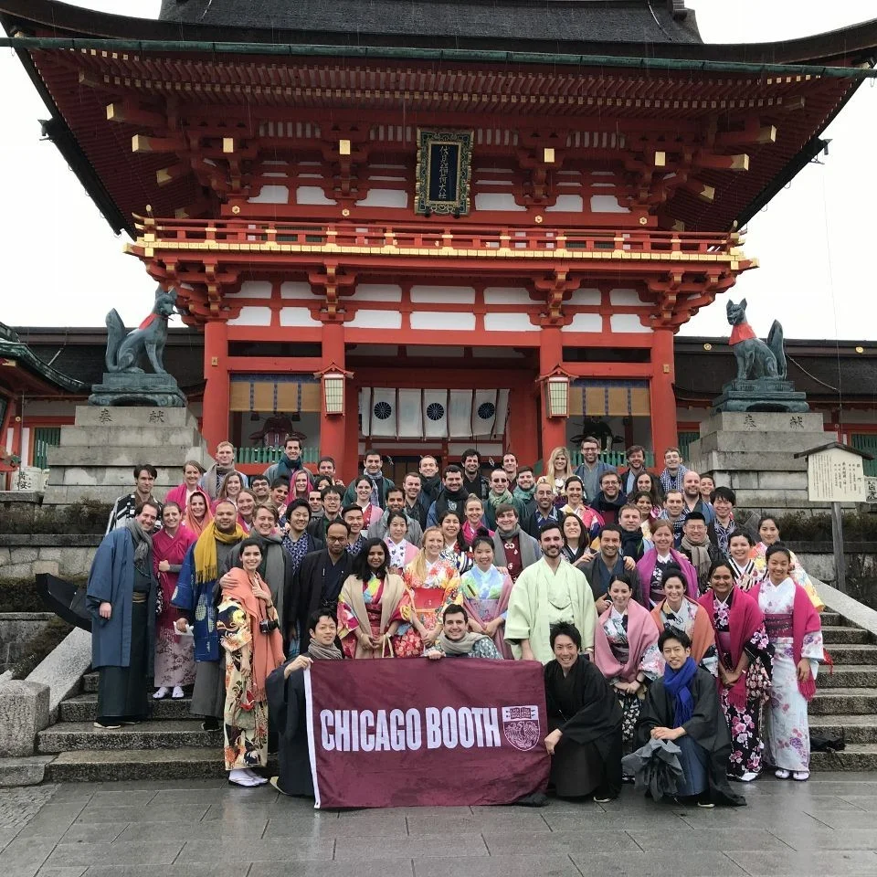 The Japan Trek visits the Fushimi-Inari Shrine in Kyoto