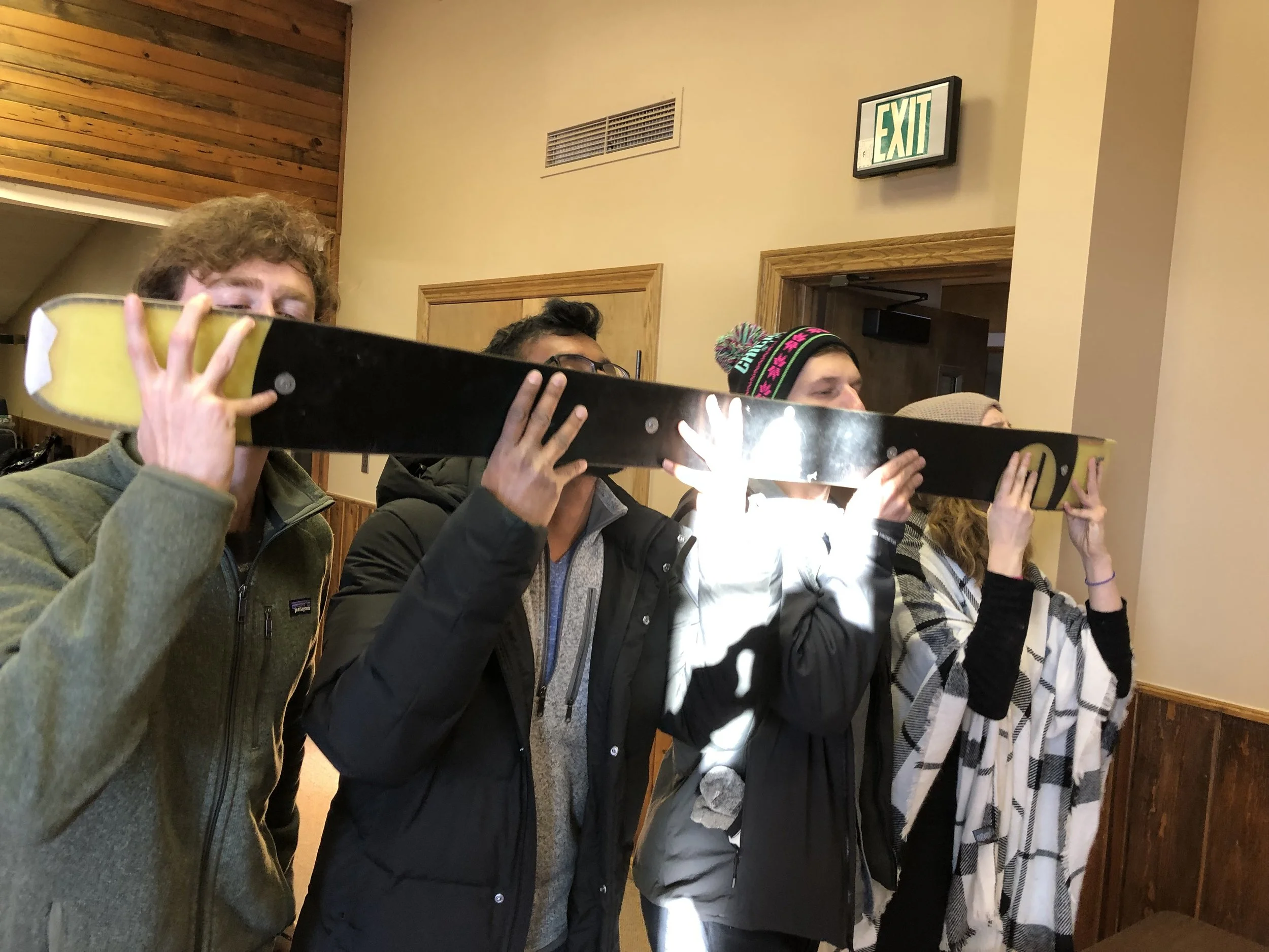 First shotski of the week!