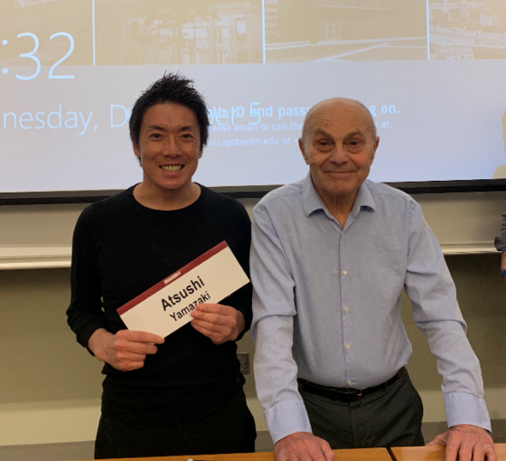 Ticking a PhD-level class with Eugene Fama off the Booth bucket-list
