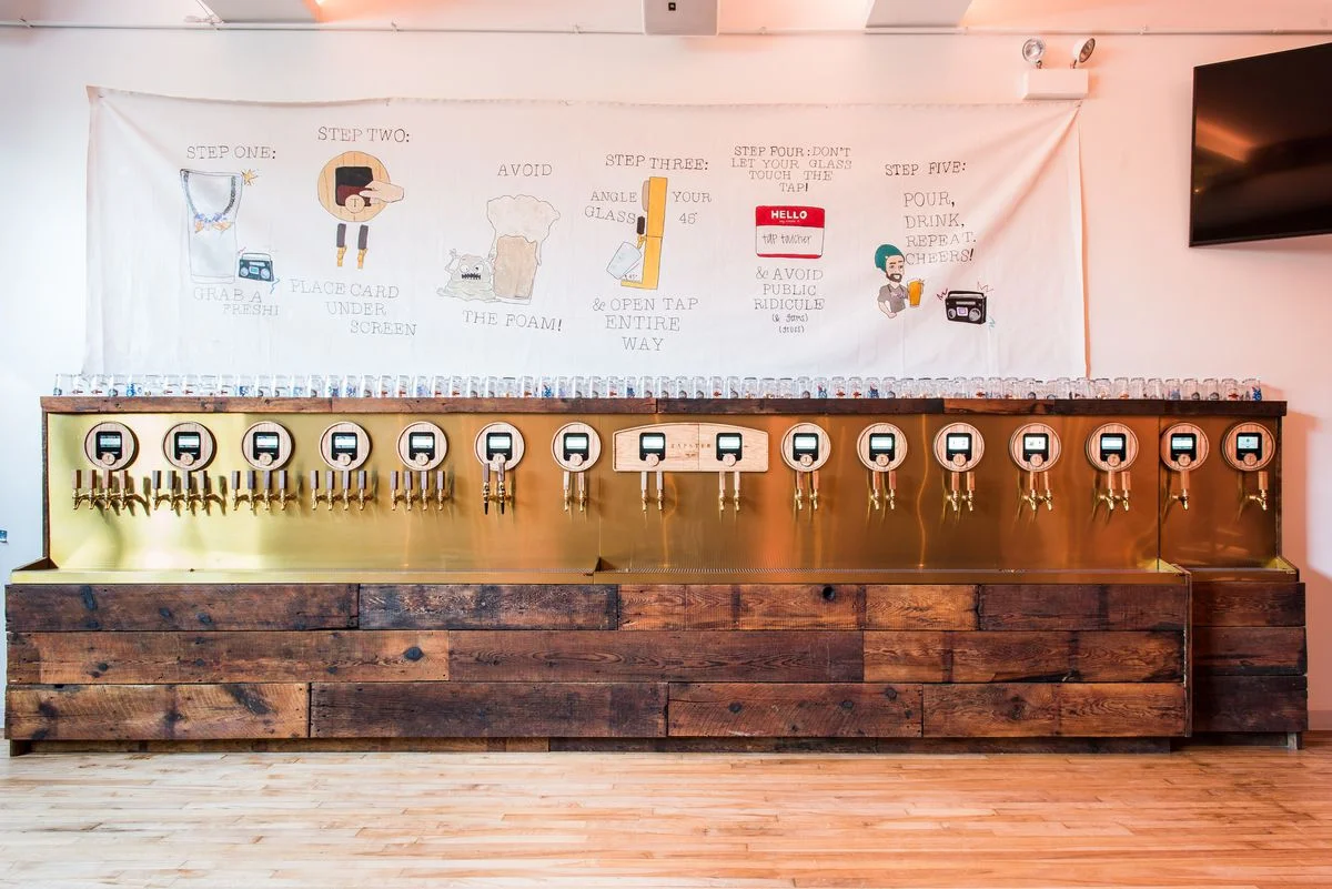 Tapster in Wicker Park is a completely self-service bar