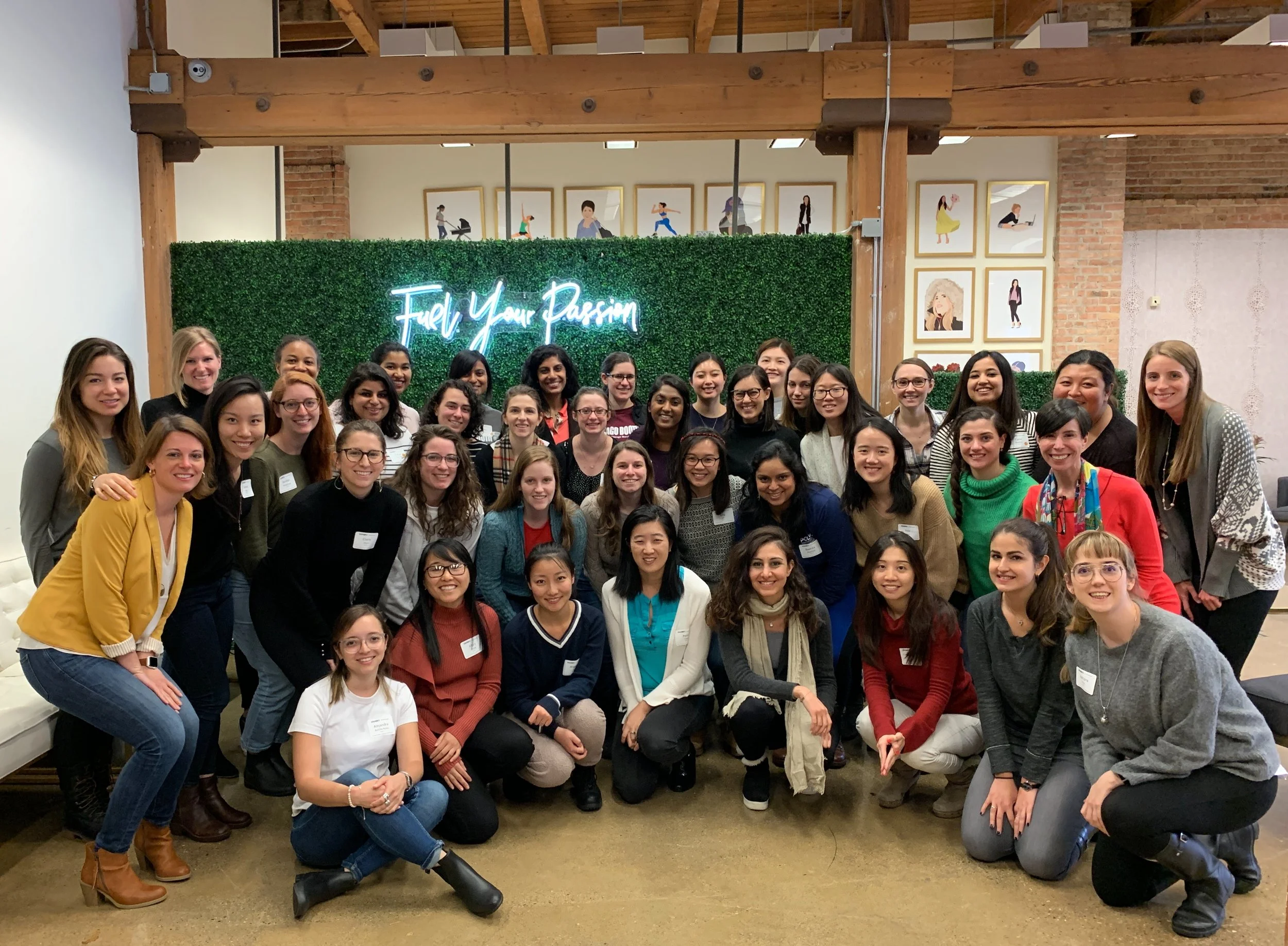 Booth 1Y Lead(HER)ship participants at evolveHer