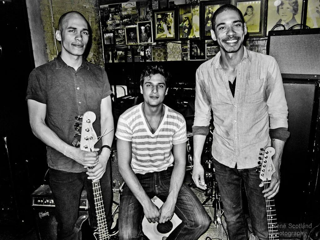 Adam with the Hampton Brothers