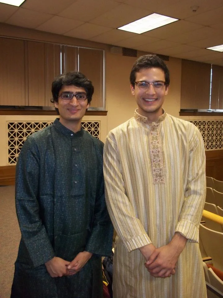 Adam Maalouf with Rohan Krishnamurthy