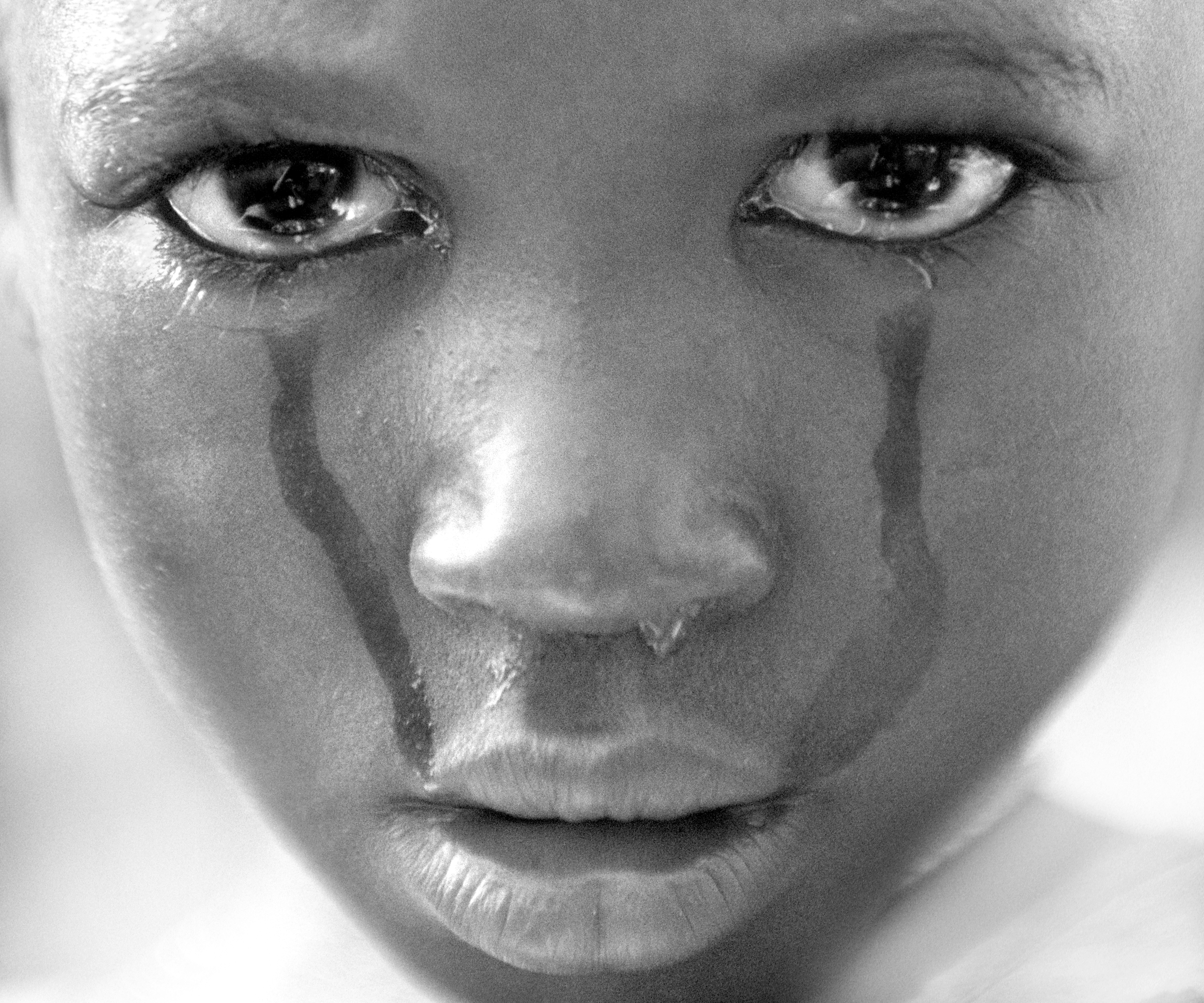 Awa Balde, 5, cries after being circumcised. This is one of two images misappropriated by the #bringbackourgirls campaign. Guinea Bissau 2001 © Ami Vitale