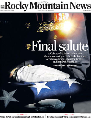 Final Salute © Rocky Mountain News