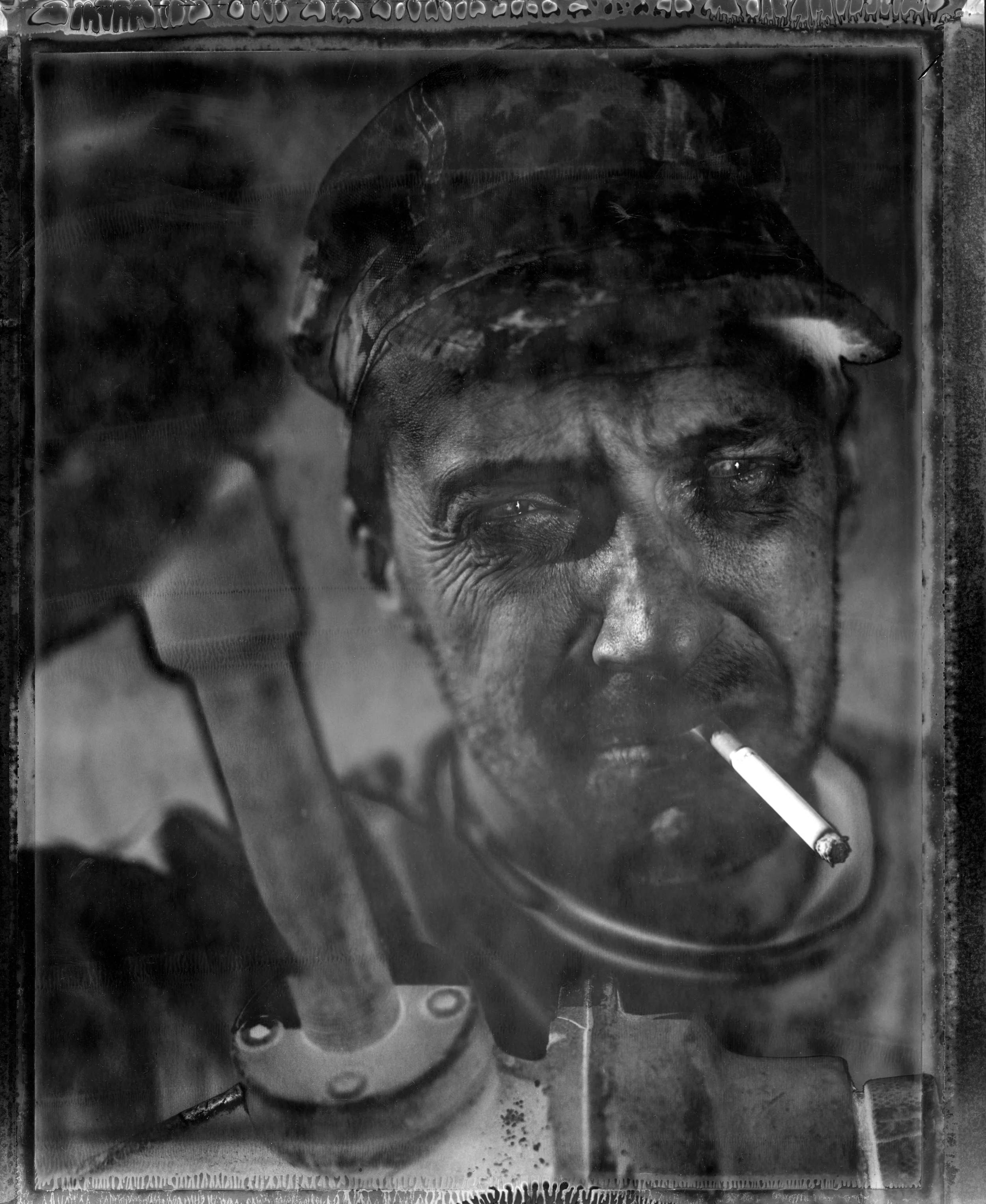 Boiler Man. Part of a series of images of a Boiler Shop in Syracuse, NY. © Alicia Hansen