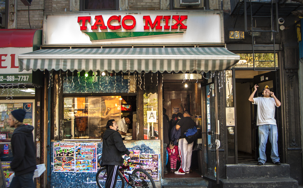  Taco Time. New York, NY 2013&nbsp; ©&nbsp;  Aldo Sorcia NYC SALT  