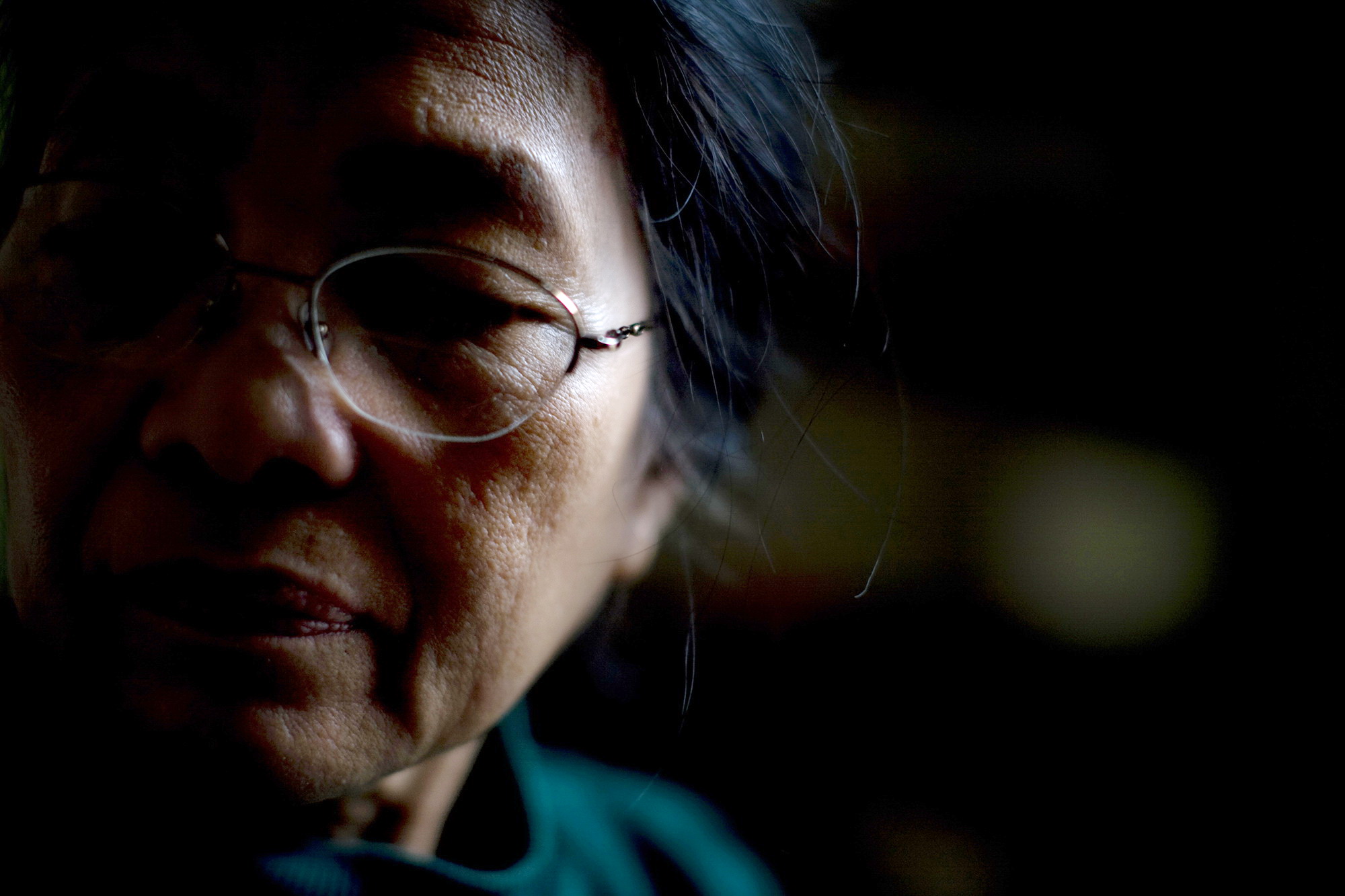 March 20, 2008 Clark 8 Day 2 Mama: Be strong, honey. Don't let your papa manipulate you even after his death. Love him another way langga (my love) but not like this. As a child, I always heard my father--in his moments of rage--threaten to "haunt" me when he died. To a ten-year-old, that translates to an actual apparition, like Casper, yet more menacing. I never really expected him to linger in this way. © Marvi Lacar
