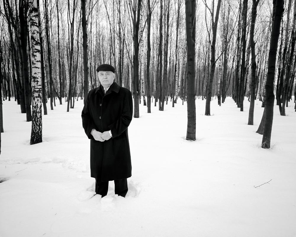  Mikhail Gorbachev, Former President of the USSR and Nobel Peace Prize Laureate Moscow 1998 © Joe McNally 