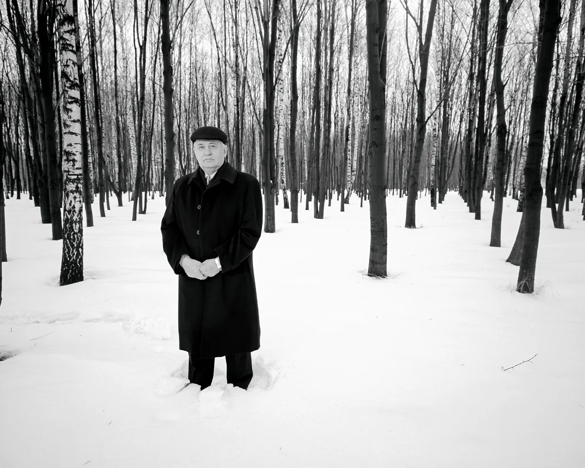 Mikhail Gorbachev, Former President of the USSR and Nobel Peace Prize Laureate Moscow 1998 © Joe McNally