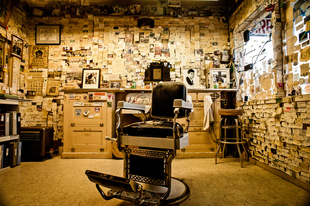  Angel's Barbershop in Seligman, Arizona&nbsp;© Rob Hammer 