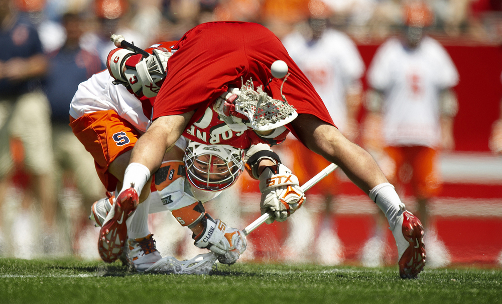  NCAA Men's Lacrosse; Cornell v Syracuse.&nbsp;© Bill Frakes/Sports Illustrated 