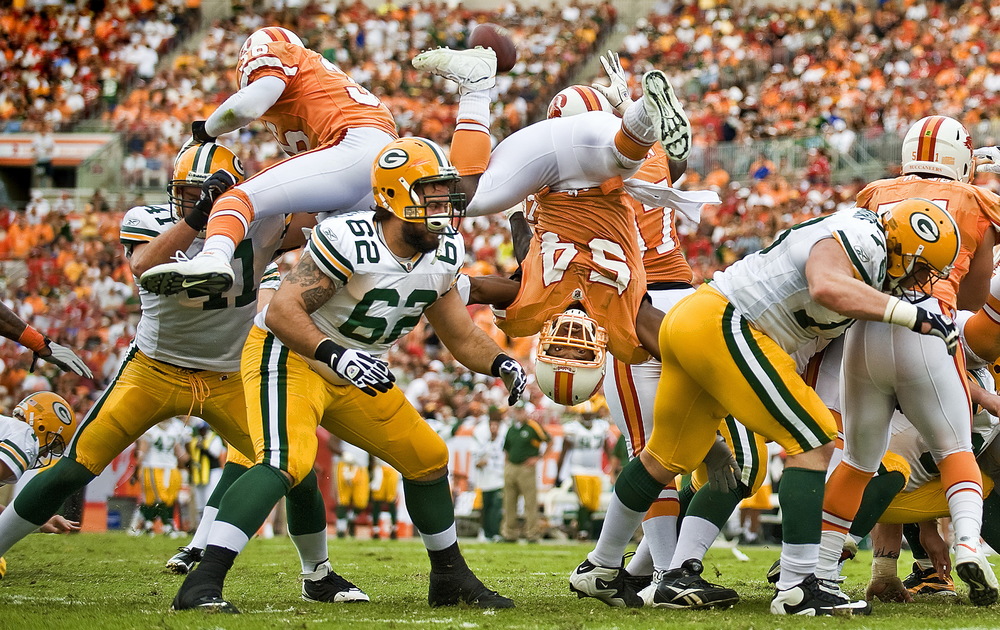  Green Bay Packers v Tampa Bay Buccaneers.&nbsp;© Bill Frakes/Sports Illustrated 