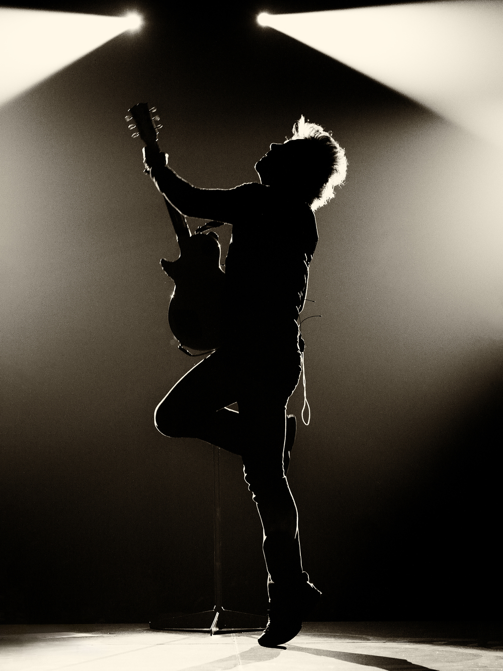   Jon Bon Jovi performs at the Spokane Arena in Spokane. October 6, 2013&nbsp;© David Bergman  